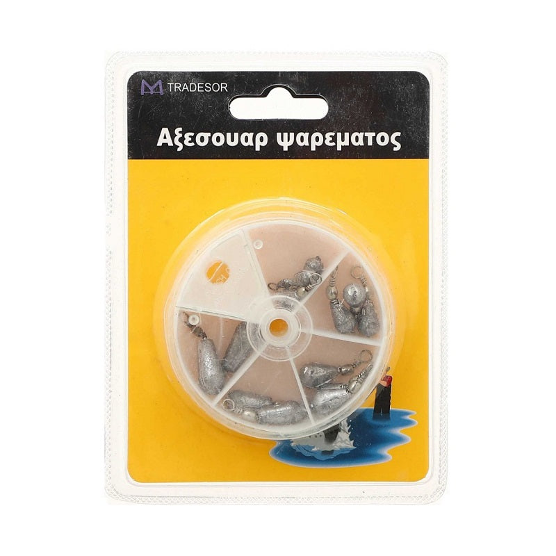 Μολύβια αλιείας - 5 μεγέθη - 30220 Μολύβια αλιείας - 5 μεγέθη - 30220